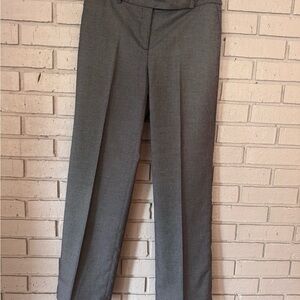 Dalia Collection Gray Textured Women's Pants size 8  31 inch inseam